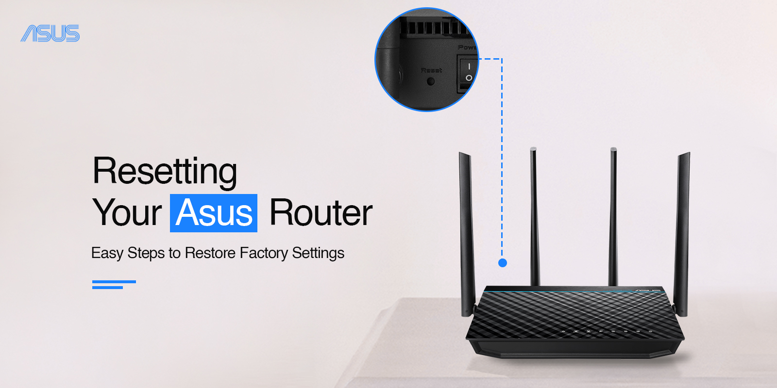 Asus Router reset